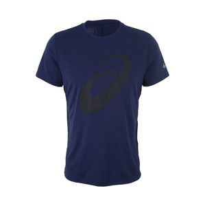 ASICS Funkční tričko 'SILVER GRAPHIC'  tmavě modrá