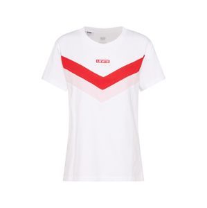 LEVI'S Tričko 'FLORENCE'  bílá / červená