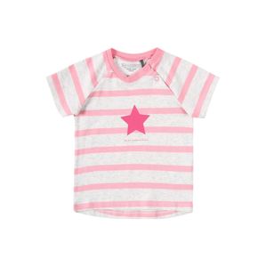 BELLYBUTTON Tričko  pink / šedý melír