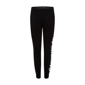 Calvin Klein Jeans Kalhoty 'PUFF PRINT HWK PANT'  bílá / černá