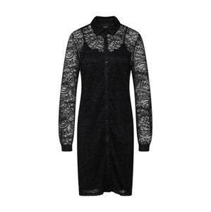 OBJECT Košilové šaty 'OBJADELINA L/S SHIRT DRESS'  černá