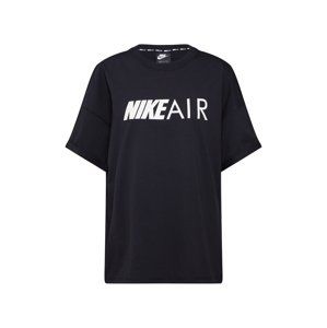 Nike Sportswear Oversized tričko 'Air'  bílá / černá