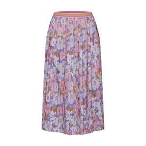 Rich & Royal Sukně 'Skirt Plissee'  fialová / lenvandulová / oranžová