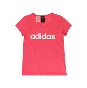 ADIDAS PERFORMANCE Funkční tričko  pink / bílá