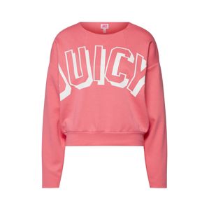 Juicy By Juicy Couture Mikina  pink / bílá