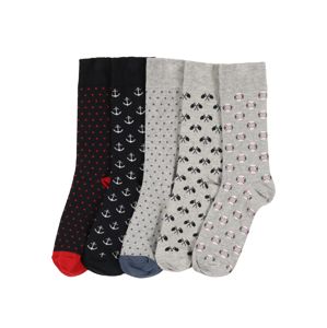 BURTON MENSWEAR LONDON Ponožky '5 Pack Seaside Socks'  modrá
