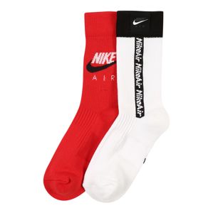 Nike Sportswear Ponožky  černá / červená / bílá