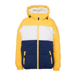 Schott NYC Zimní bunda 'JKT Alaska'  modrá / žlutá / bílá