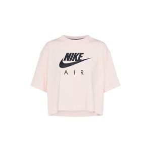 Nike Sportswear Tričko  černá / růžová