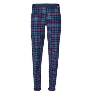 Skiny Pyžamové kalhoty 'Joy Sleep'  modrá / kouřově modrá / červená / bílá