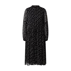 BRUUNS BAZAAR Košilové šaty 'Dotta Avery'  černá / bílá