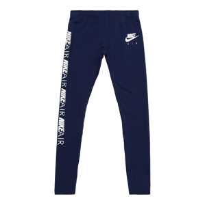 Nike Sportswear Legíny  tmavě modrá / bílá