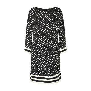 Esprit Collection Šaty  černá / bílá