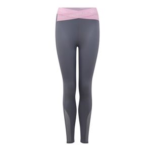 Calvin Klein Performance Sportovní kalhoty  šedá / růžová