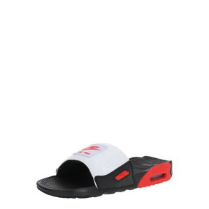 Nike Sportswear Pantofle ' AIR MAX 90'  bílá / červená / černá