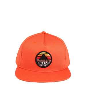 BURTON Sportovní kšiltovka 'Underhill Hat'  černá / oranžová