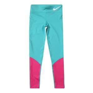 NIKE Sportovní kalhoty 'Nike Trophy'  tyrkysová / pink