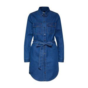 NEW LOOK Košilové šaty 'PEANUT'  modrá džínovina