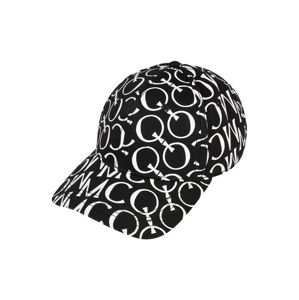 McQ Alexander McQueen Kšiltovka 'BASEBALL CAP'  bílá / černá
