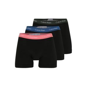Calvin Klein Underwear Boxerky  černá / nebeská modř / pastelově růžová