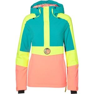 O'NEILL Sportovní bunda  žlutá / zelená / starorůžová