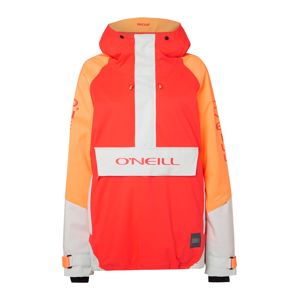 O'NEILL Sportovní bunda 'ORIGINAL'  bílá / oranžová / ohnivá červená