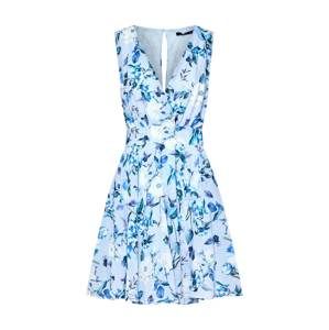 TFNC Koktejlové šaty 'Nordi'  modrá / bílá