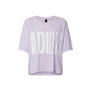 ADIDAS PERFORMANCE Funkční tričko  bílá / šeříková