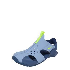 NIKE Plážová/koupací obuv 'Sunray Protect 2 TD'  tmavě modrá / světlemodrá