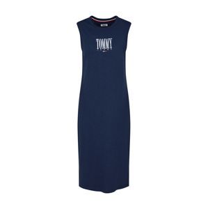 Tommy Jeans Letní šaty 'Embroidery Tank'  námořnická modř