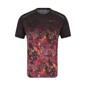 NIKE Funkční tričko  oranžová / pink / bordó