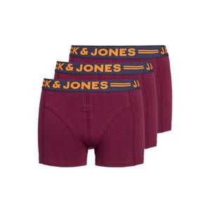Jack & Jones Junior Spodní prádlo 'LICHFIELD'  burgundská červeň