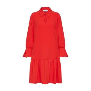 Closet London Košilové šaty  červená