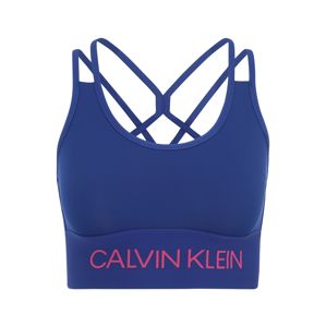 Calvin Klein Performance Sportovní podprsenka  modrá / pink