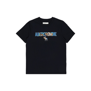Abercrombie & Fitch Tričko  tmavě modrá / modrá / oranžová / bílá