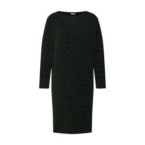 SAINT TROPEZ Šaty  tmavě zelená / černá