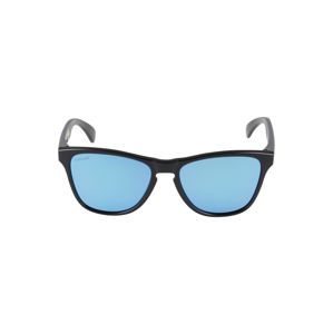 OAKLEY Sportovní sluneční brýle 'FROGSKINS'  černá / modrá