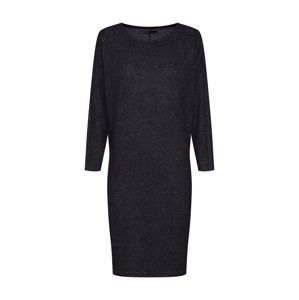 ONLY Úpletové šaty 'onlKLEO 7/8 BAT DRESS KNT'  tmavě šedá