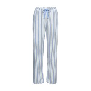 CALIDA Pyžamové kalhoty  bílá / světlemodrá