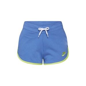 Nike Sportswear Kalhoty  královská modrá / žlutá