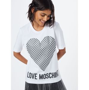 Love Moschino Tričko 'W4F15 2C M3876'  bílá