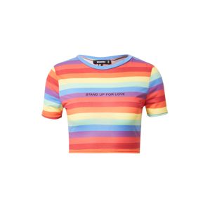 Missguided Tričko 'Pride Rainbow Stripe'  mix barev