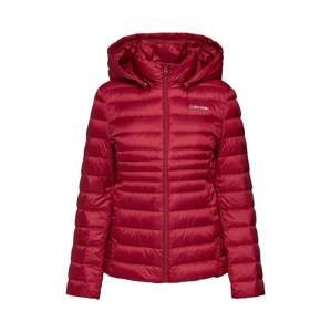 Calvin Klein Zimní bunda 'ESSENTIAL LIGHT'  burgundská červeň