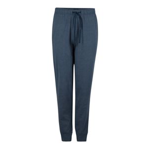 SCHIESSER Pyžamové kalhoty 'Mix+Relax'  bílá / tmavě modrá