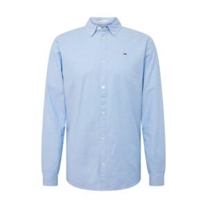 Tommy Jeans Společenská košile 'TJM Stretch Oxford Shirt'  světlemodrá