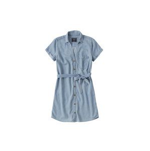 Abercrombie & Fitch Košilové šaty  modrá