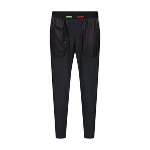 NIKE Sportovní kalhoty 'WILD RUN PHENOM 2'  svítivě zelená / červená / černá