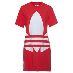 ADIDAS ORIGINALS Šaty  červená / bílá