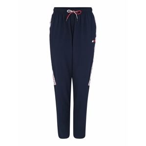 Tommy Sport Sportovní kalhoty 'Woven Pant Tape 79'  námořnická modř / brusinková / bílá