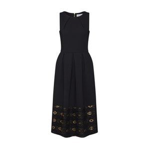 Closet London Šaty 'Closet Lace Hem Dress'  černá